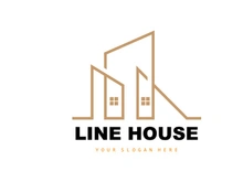 House Logo, Building Furniture Design