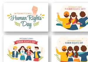 12 Human Rights Day Illustration