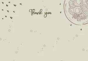 10 vectors thank you birthday card