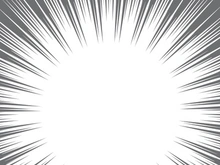 Speed Lines Comic Book Design Element Vector Illustration