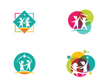 Kids concept illustration design