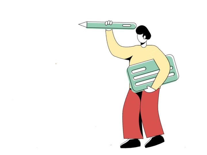 Animation New Ideas Online Education flat illustration preview picture