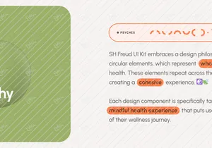 Freud Mental Health App UI Kit