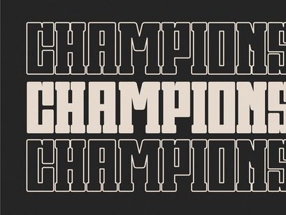 Dreaming Varsity - Modern Slab Serif Font