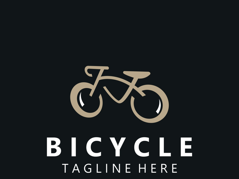 Bicycle icon template design inspiration. Bicycle store Quality symbol vector