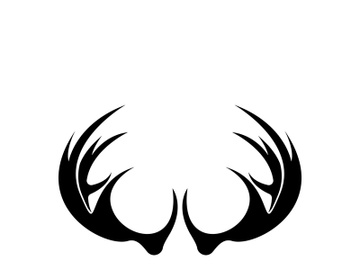 Deer logo template vector icon illustration design preview picture