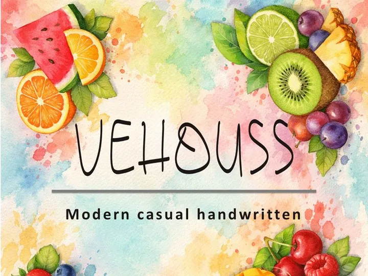 VEHOUSS – Modern Casual Handwritten Font (OTF)