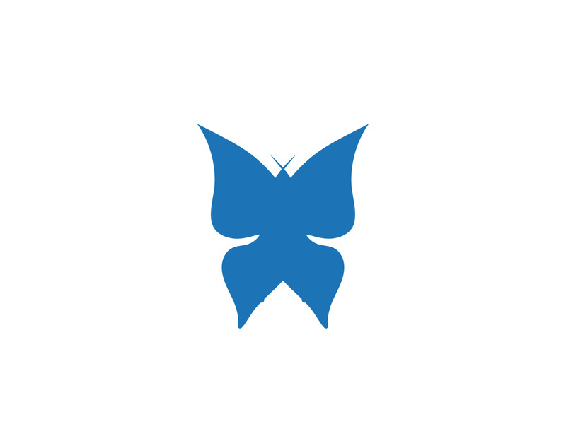 Butterfly icon design