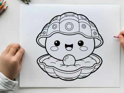 Cute baby in military helmet vector illustration flat design