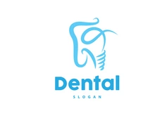 Tooth logo, Dental Health Vector, Care Brand Illustration