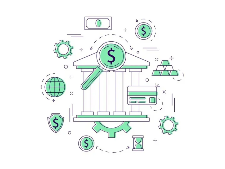 Banking Vector Free Illustration