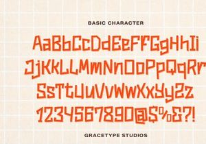 Rumble Block | Hand Drawn Display Font