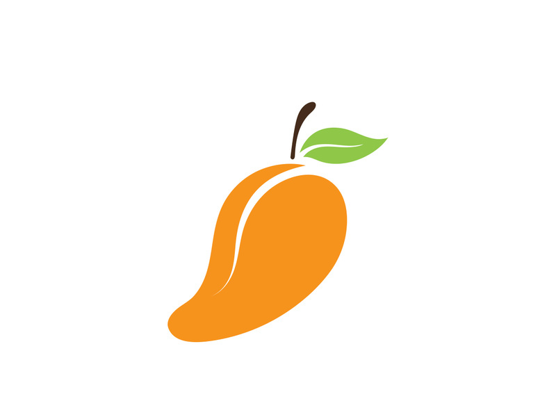 Mango In Flat Style. Mango Vector Logo. Mangomango In Flat ~ Epicpxls