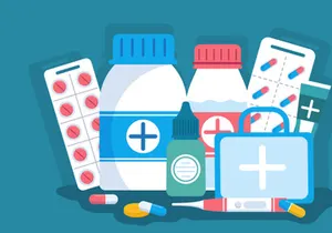 11 Drug Store Illustration