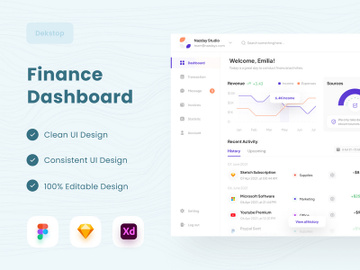 Finance Dashboard ✌️ preview picture