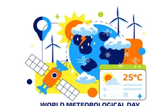 10 World Meteorological Day Illustration