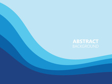 Blue wave water background wallpaper vector