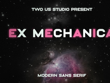 Ex Mechanica – Modern Serif preview picture
