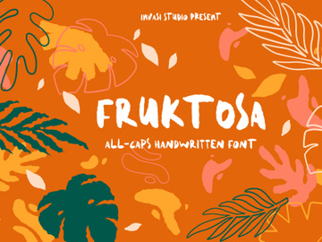 Fruktosa | Display Font preview picture