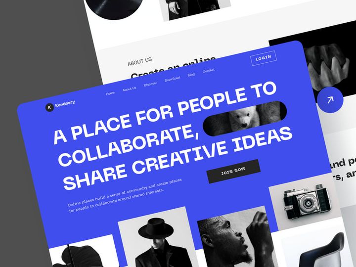 Kendoery - Human Community Landing Page