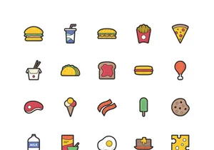 Remy - 50 Food Icons