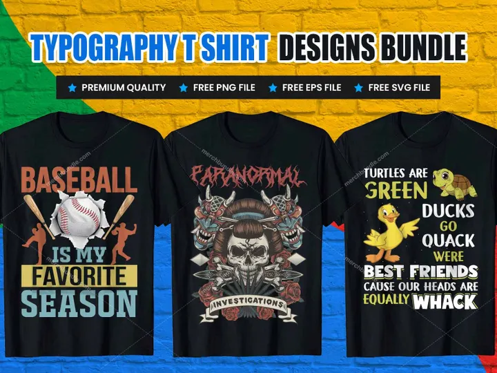 Typography T-Shirt Design