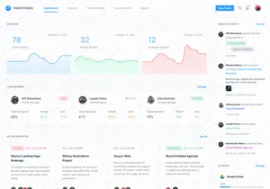 Smartagen - Task Management Saas Dashboard App