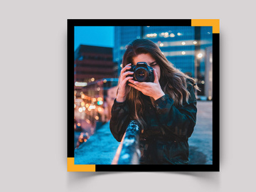 Photography Social Media Post Template preview picture