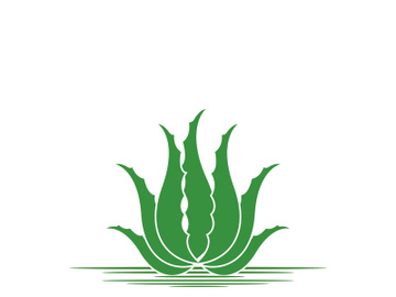 Aloe Vera logo icon design symbol beauty skin care preview picture