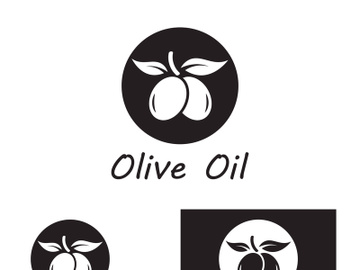 Olive fruit logo design. preview picture