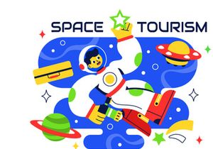 10 Space Tourism Illustration