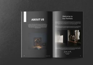 Multipurpose Black Portfolio Design