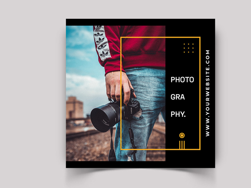 Photography Social Media Post Template