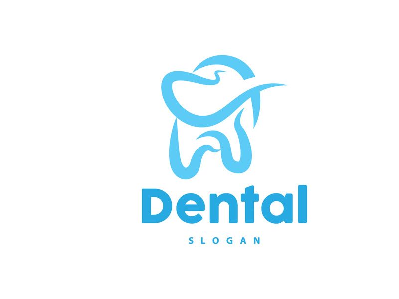 Tooth logo, Dental Health Vector, Care Brand Illustration