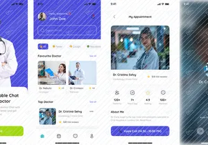HealthTech UI Kit - Medical Appointment & Healthcare App