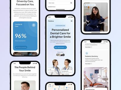 Mediora - Dental Clinic Landing Page