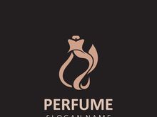 Luxury Perfume logo image cosmetic fragrance shop and business vector design