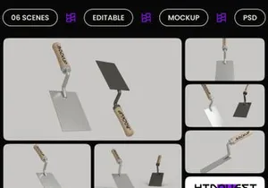 Hand Scraper Mockup