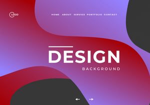 Pink Blue Abstract trendy gradient background