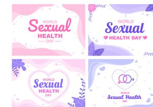 22 World Sexual Health Day Background Illustration
