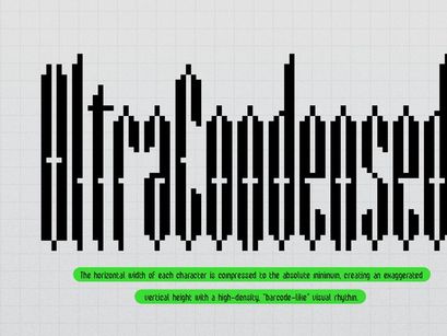 Pixel Condensed | Pixelated Condensed