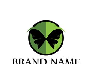 Butterfly logo design