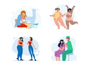 Health medical characters