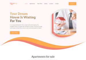 Real Estate Company landing page