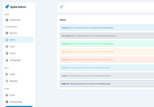 Spike Tailwind Free Admin Dashboard Template