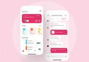 Education - App for Collaborative Exam Preparation [Figma]
