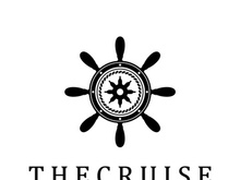 The cruise logo,ship steering logo, boat, yacht, rope, maritime, anchor. Logo for business, sailor, sailing, tourism