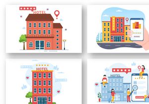 13 Hotel Review Illustration
