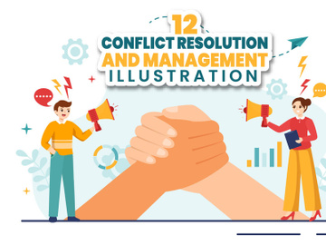 12 Conflict Resolution and Management Illustration preview picture