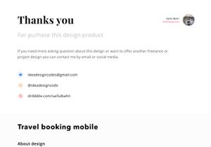 Travel booking mobile